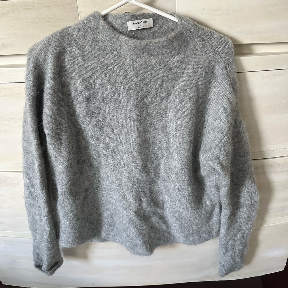 Babaton Wools Mock Neck Sweater